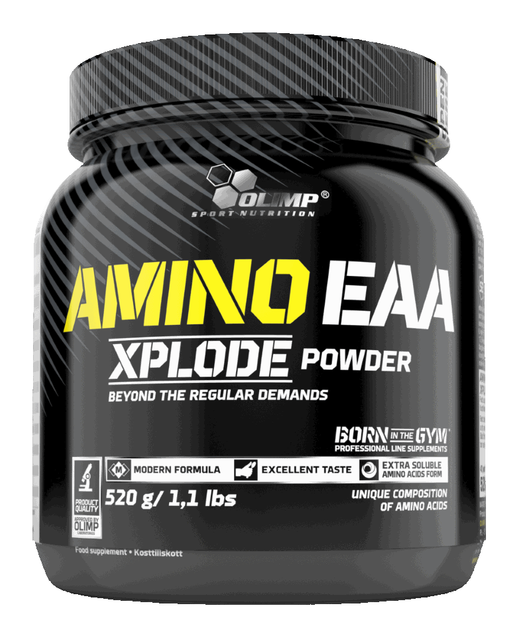 Аминокислота Olimp Sport Nutrition Amino EAA Xplode Powder, 520 грамм - Персиковый чай - Фото 1 Аминокислота Olimp Sport Nutrition Amino EAA Xplode Powder, 520 грамм - Персиковый чай - изображение 1