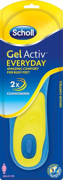 Стельки для комфорта Scholl Everyday Women (5052197038033/4820108004238 ...
