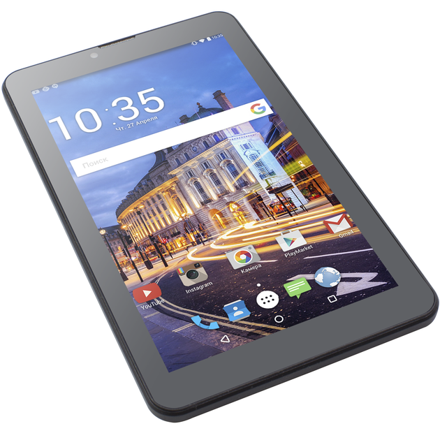 Планшет 7" LESKO Call 1/16GB 4 ядра 2SIM экран IPS GPS/A-GPS навигация батарея 3000mAh Android 6 - изображение 6