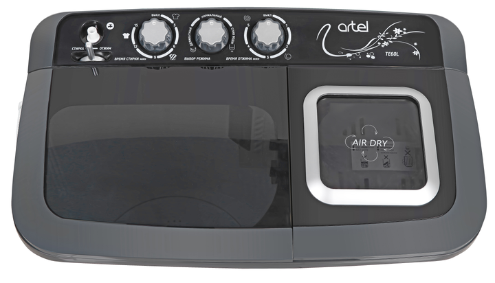 Пральна машина напівавтомат Artel ART-TE 60 L Grey - зображення 4