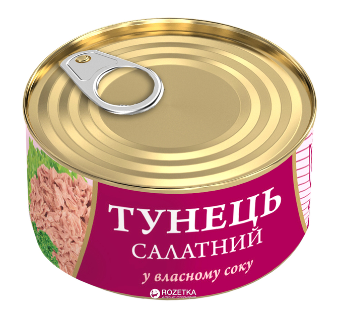 Тунец Салатный в собственном соку Fish Line 185 г (4820104250677 ...