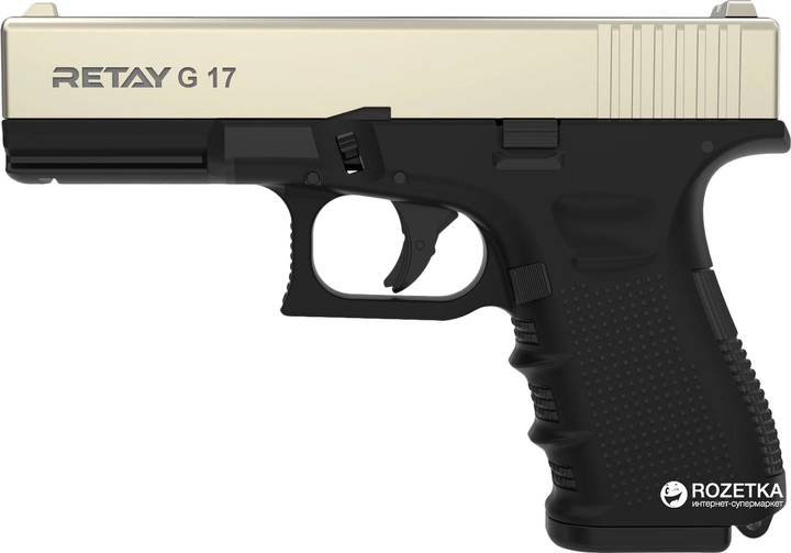 Стартовий пістолет Retay G 17 9 мм Satin/Black (11950332) - зображення 1