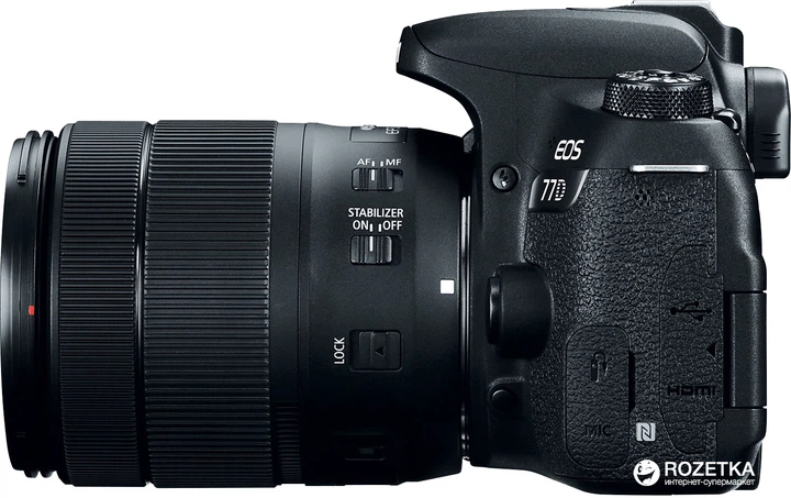 Фотоаппарат Canon EOS 77D EF-S 18-135mm IS USM Kit Black (1892C024