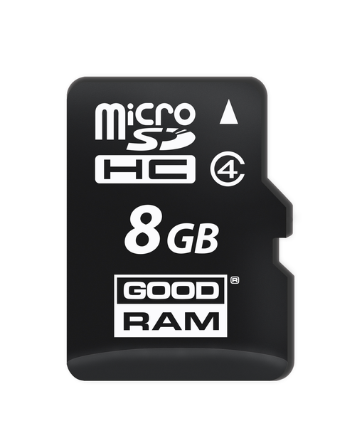 Карта памяти MicroSDHC 8GB Class 4 GOODRAM (M400-0080R11) - изображение 1