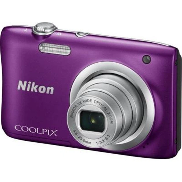 Цифровая фотокамера Nikon Coolpix A100 Purple (VNA973E1