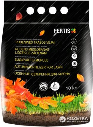 Осеннее удобрение для газона Fertis без нитратов 10 кг (10508583) 4779039690686 