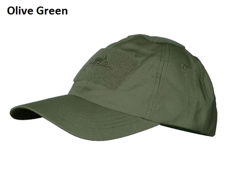 Тактична кепка Helikon-Tex Baseball CAP CZ-BBC-PR - PolyCotton Ripstop Олива (Olive Drab) - зображення 1