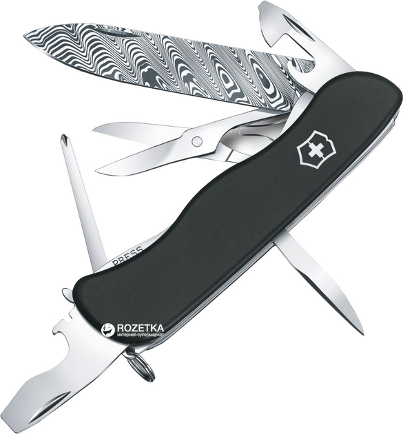 Швейцарский нож Victorinox Outrider Damast (0.8501.J17) - изображение 1