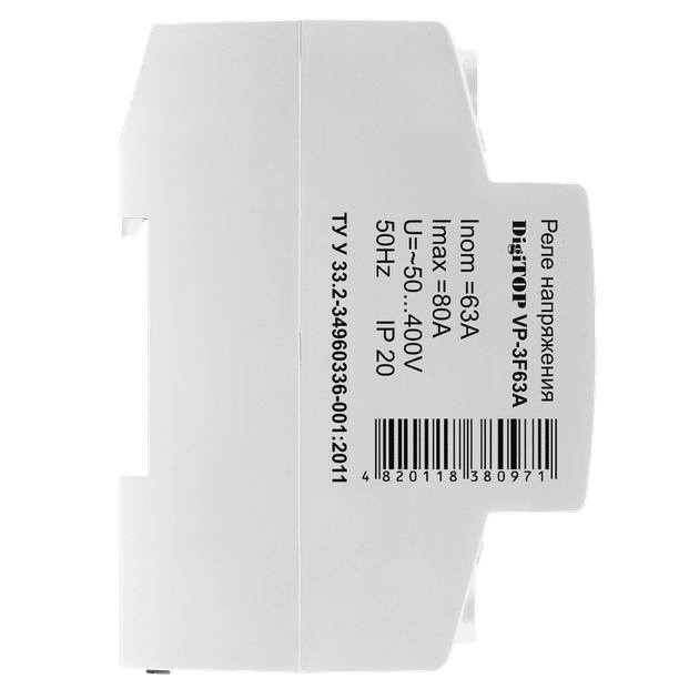 Реле напряжения DigiTOP VP-3F63A - Фото 3 Реле напряжения DigiTOP VP-3F63A - изображение 3
