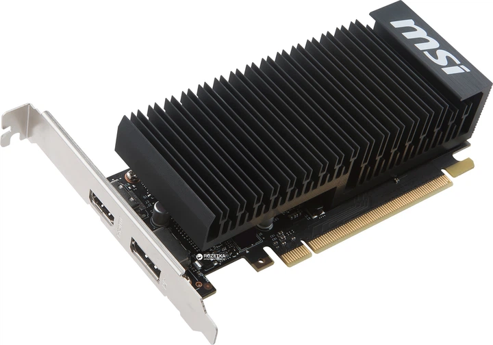 Відеокарта MSI PCI-Ex GeForce GT 1030 Low Profile OC 2GB DDR4 (64bit) (1189/2100) (HDMI, DisplayPort) (GT 1030 2GHD4 LP OC) - зображення 4