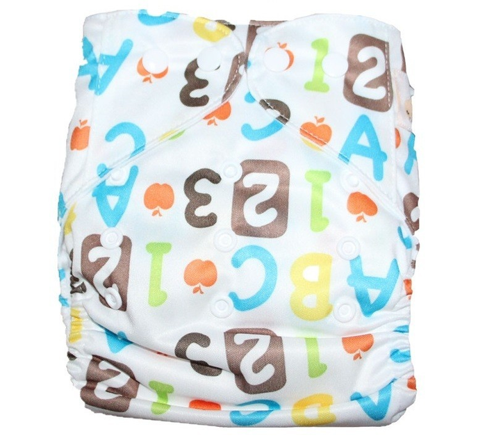 Многоразовый подгузник Bambino Цифры + 2 вкладыша – фото, отзывы ...