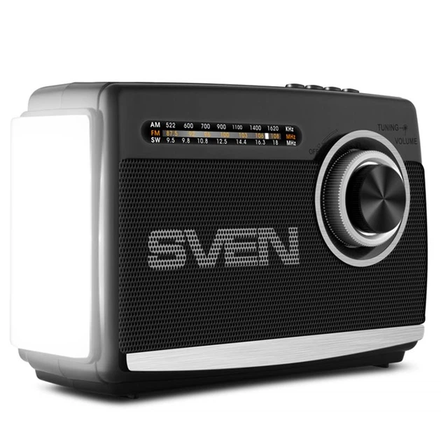 Радиоприемник Sven SRP-535 Black (6438162017187) - Фото 4 Радиоприемник Sven SRP-535 Black (6438162017187) - изображение 4