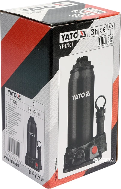 Домкрат YATO YT-17001 - изображение 3
