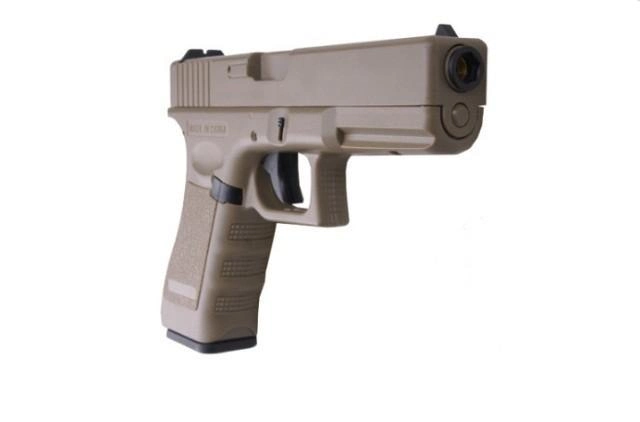 Пістолет Cyma Glock 18 CM.030 AEP Tan(Без Акумулятора) - зображення 2