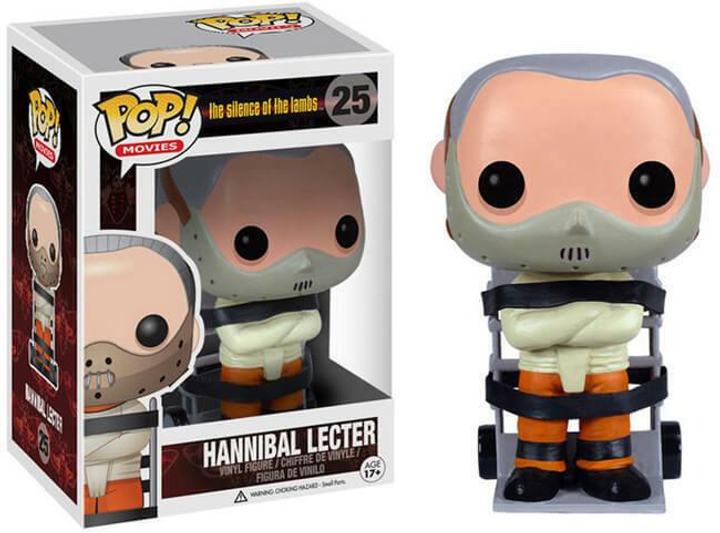 Фигурка Funko Pop Фанко Поп Молчание ягнят Ганнибал Лектер Hannibal Lecter  10 см Movies SL HL 25 – фото, отзывы, характеристики в интернет-магазине  ROZETKA от продавца: Heo | Купить в Украине: Киеве,