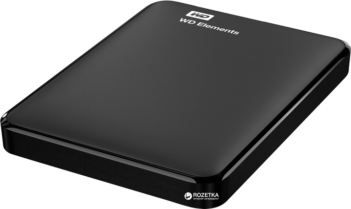 Жесткий диск Western Digital Elements 1TB WDBUZG0010BBK-WESN 2.5 USB 3.0 External Black - изображение 4