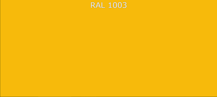 Краска повышенной прочности U-POL RAPTOR™ RAL 1003 сигнально-желтый 4 л комплект (RL1003/S4) - изображение 2