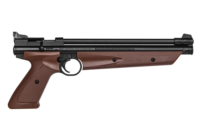 Пистолет пневматический Crosman "American Classic" кал.4,5 мм Crosman Коричневый - изображение 1