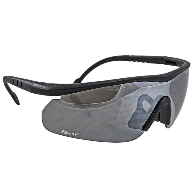 Очки тактические Daisy C2 (4 цвет. линзы, резинка, очки для линз с диоптриями, чехол), жесткий кейс - изображение 2