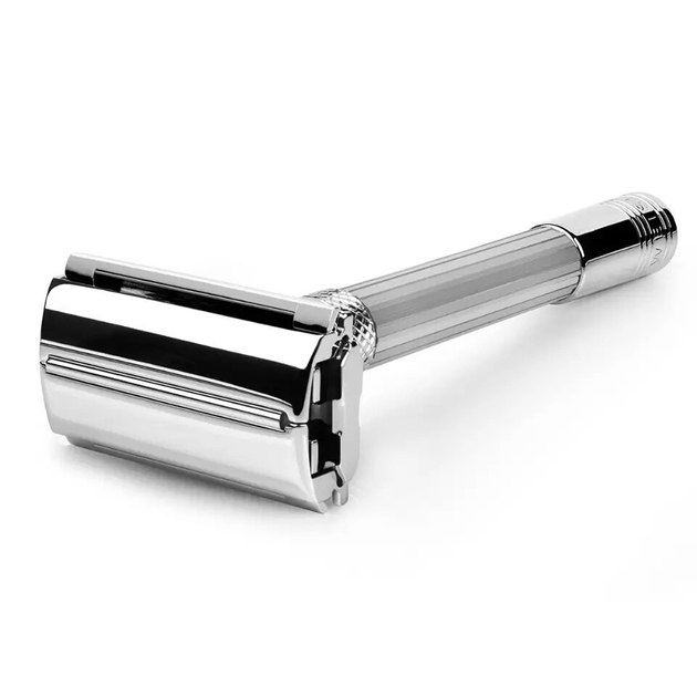 Станок-бабочка для бритья QSHAVE RD761 Parthenon Silver с регулировкой ...