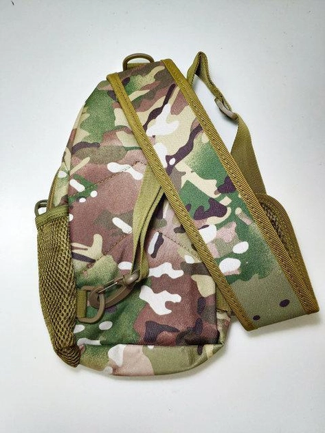 Рюкзак сумка тактическая военная Спартак N02214 Camo - изображение 2
