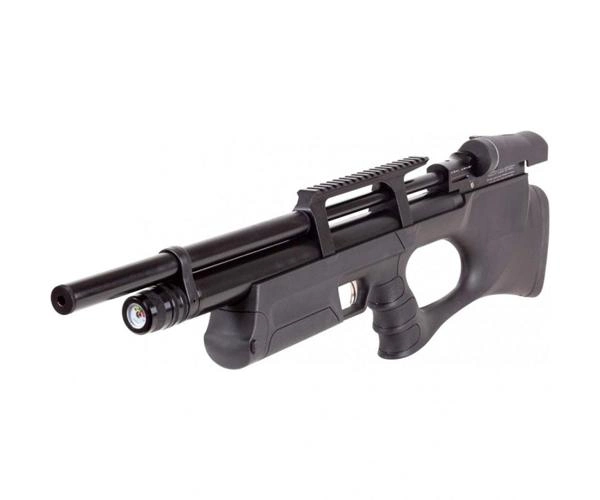 Гвинтівка пневматична, воздушка Kral Puncher Breaker PCP Synthetic 4,5 мм з глушником. Колір - чорний. 36810104 - зображення 2