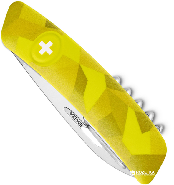 Швейцарский нож Swiza C01 Velor Yellow (KNI.0010.2080) - изображение 2