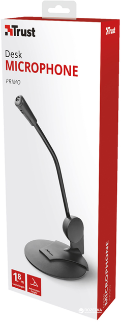 Мікрофон Trust Primo Desk Microphone for PC and laptop (TR21674) - зображення 4
