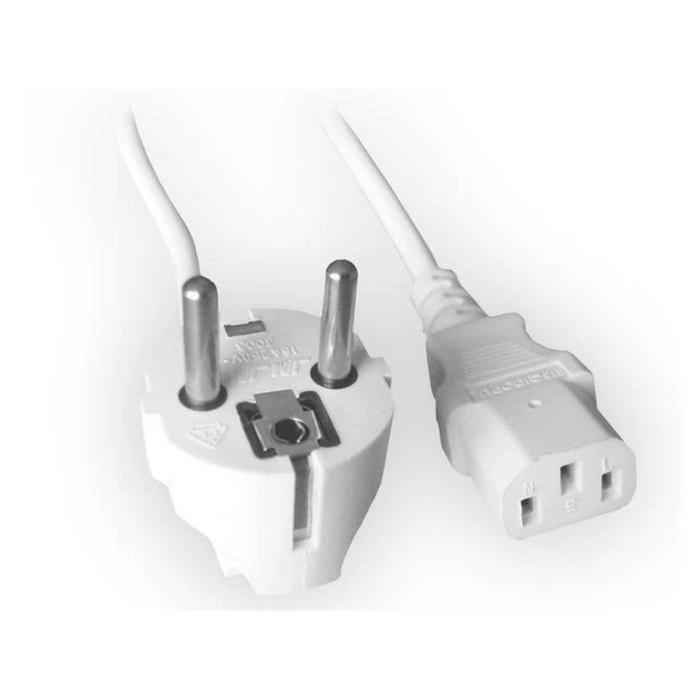 Кабель питания C13 1.8m grey Cablexpert (PC-186W-VDE) - изображение 3