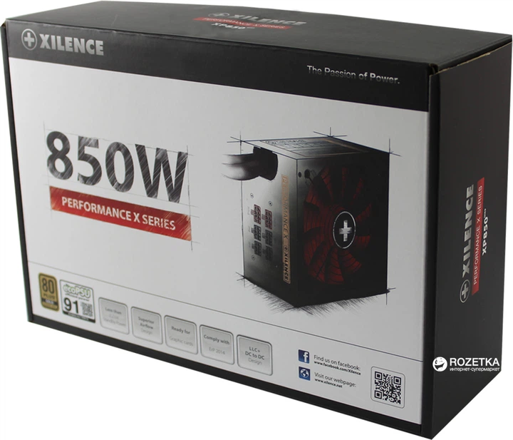 Блок живлення Xilence Performance X 850W (XP850MR9) - зображення 5