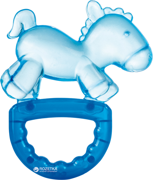 Photos - Rattle / Teether Canpol Babies Іграшка-прорізувач  Конячка Блакитна  (74/018 Блакитний)