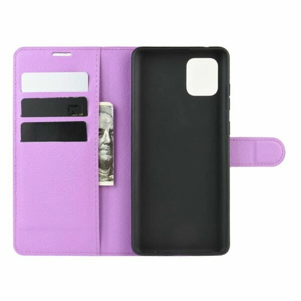 Чохол-книжка Deexe Book Type для Samsung Galaxy Note 10 Lite (N770) - Purple - Фото 3 Чохол-книжка Deexe Book Type для Samsung Galaxy Note 10 Lite (N770) - Purple - зображення 3