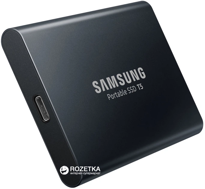 SSD диск Samsung Portable T5 1TB USB 3.1 Type-C V-NAND TLC (MU