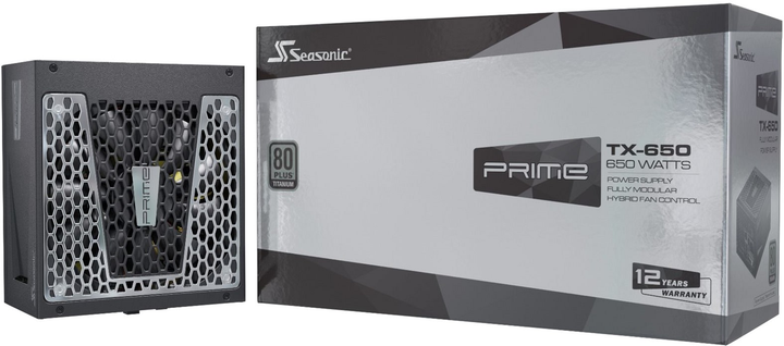 電源ユニット Seasonic PRIME TITANIUM 650W SSR-650TR Блок питания Seasonic Prime TX-650 650W (SSR-650TR) – фото