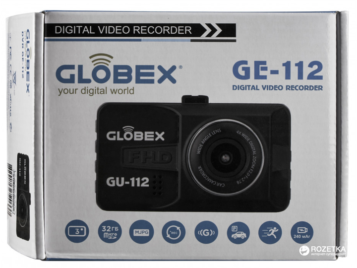 Відеореєстратор Globex GE-112 - зображення 7