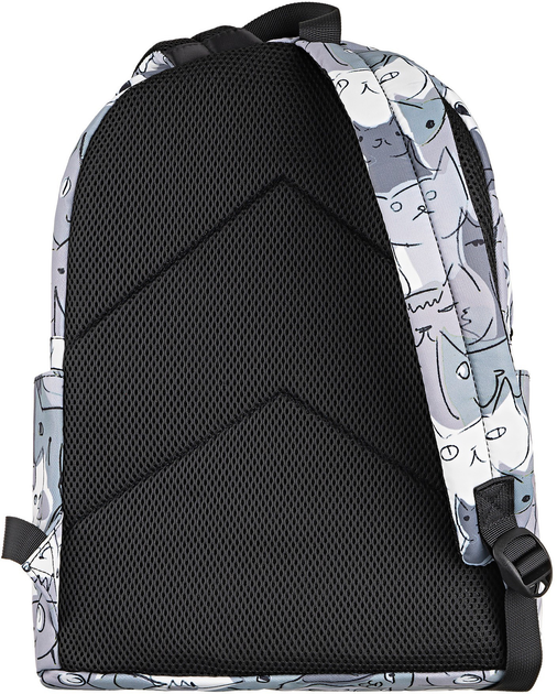 Рюкзак 2E TeensPack 13" Cats Grey (2E-BPT6114GC) - зображення 3
