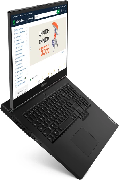Ноутбук Lenovo Legion 5 17ARH05H (82GN002HRA) Phantom Black - зображення 3