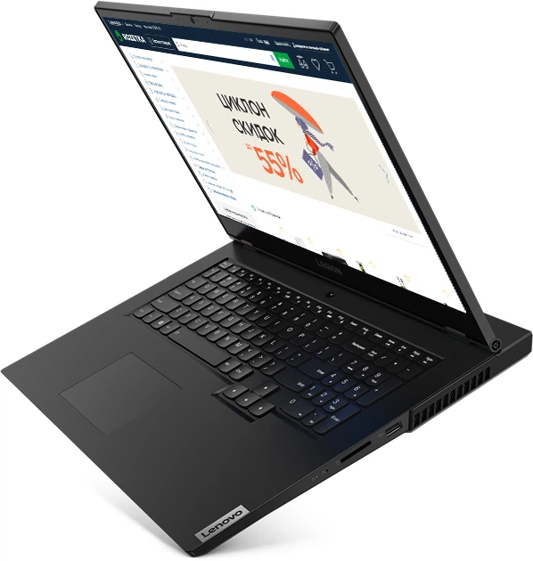 Ноутбук Lenovo Legion 5 17ARH05H (82GN002HRA) Phantom Black - зображення 4