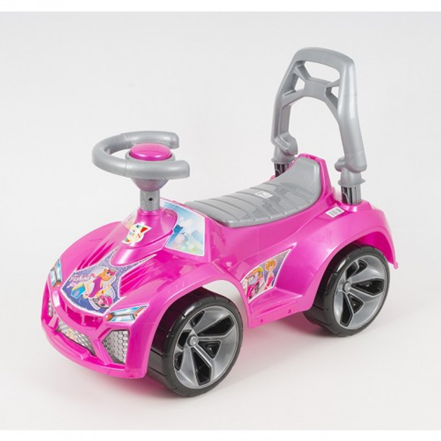 Машинка детская Bradex БИБИКАР, с полиуретановыми колесами, синяя