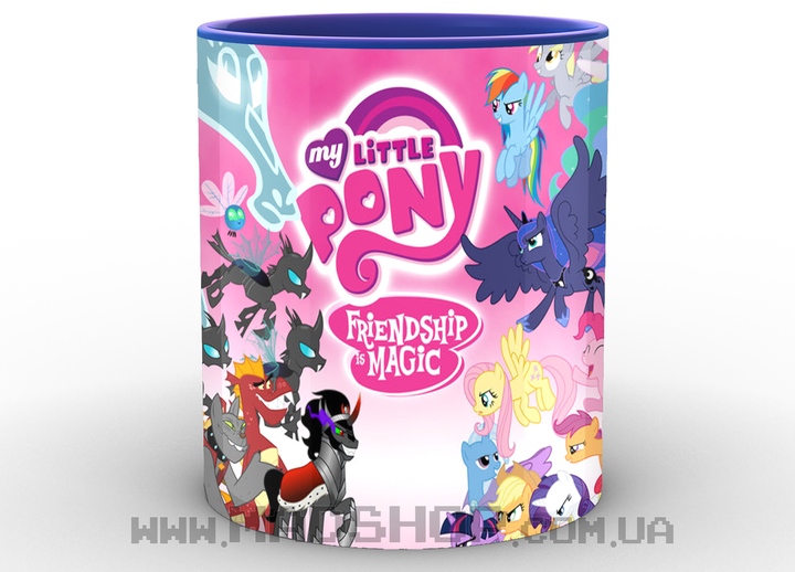 Кружка чашка My little pony friendship is magic ponies vs 2 by deltaraen - изображение 7