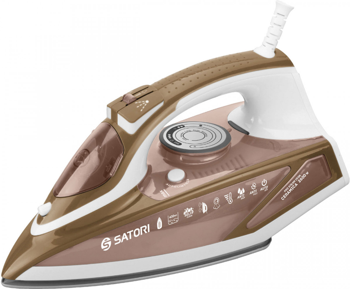 Утюг с керамической подошвой Satori SI-2630-BR – фото, отзывы ...
