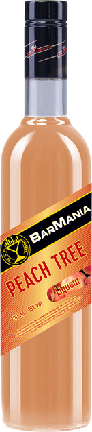Ликер BarMania Peach Tree Персик 0.7 л 16% (4820034474990) - изображение 1