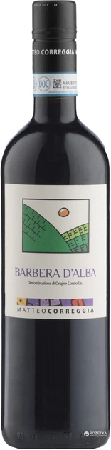 Вино Matteo Correggia Barbera dAlba червоне сухе 0.75 л (8032532311875_8032532313091) - Фото 1 Вино Matteo Correggia Barbera dAlba червоне сухе 0.75 л (8032532311875_8032532313091) - зображення 1