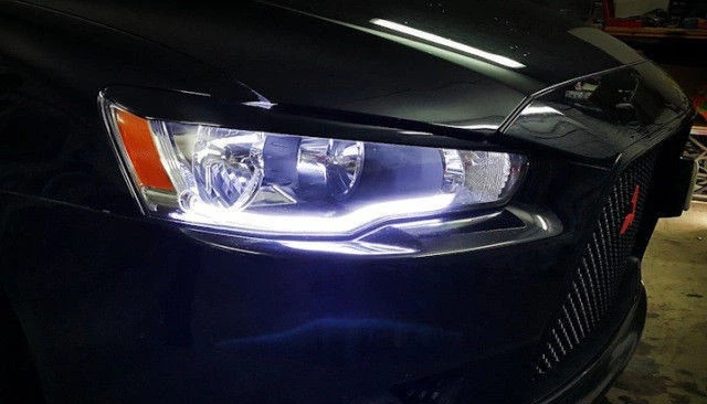 Гнучкі денні ходові вогні DRL 60см білі пара - зображення 4