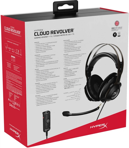 Наушники HyperX Cloud Revolver 7.1 Black (4P5K5AA) купить в