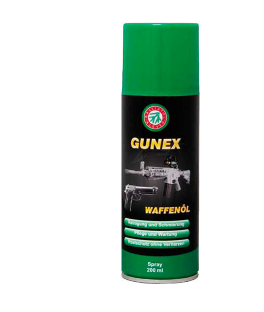 Масло збройне Klever Ballistol Gunex 2000 spray 200ml (429.00.11) - зображення 1