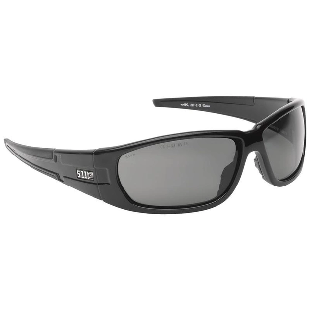 Балістичні окуляри 5.11 Tactical CLIMB POLARIZED 52024 Smoke Grey (димчаті) - изображение 1