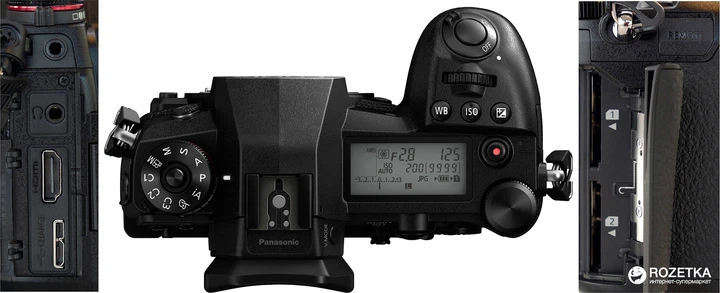 Фотоапарат Panasonic Lumix DC-G9 Body Black (DC-G9EE-K) купити на