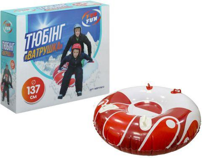 Тюбинг-Ватрушка для катания зимняя см. салатовый Купить | Москва