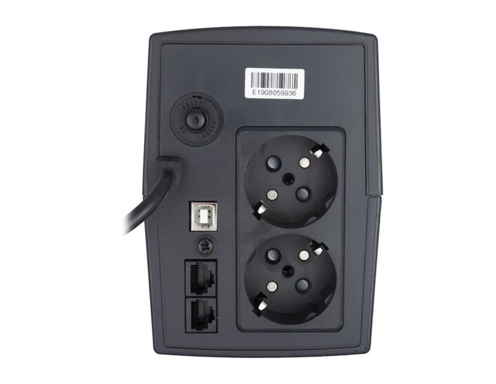 ИБП East EA-850U LCD, Line Int., AVR, 2хSchuko, USB (05900071) - изображение 3